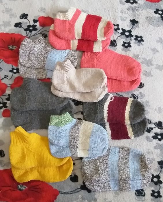 Носки самовязанные