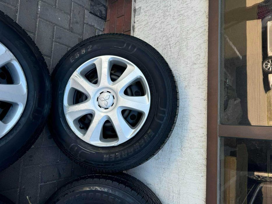 Стальні диски 16 5.114.3 Mitsubishi Outlander!Шини 215/70R16!G-Felgen