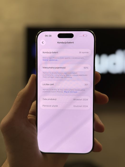 RATY 0% iPhone 16 Pro Max 256GB BATERIA 92% GWARANCJA 12 miesiecy!!!
