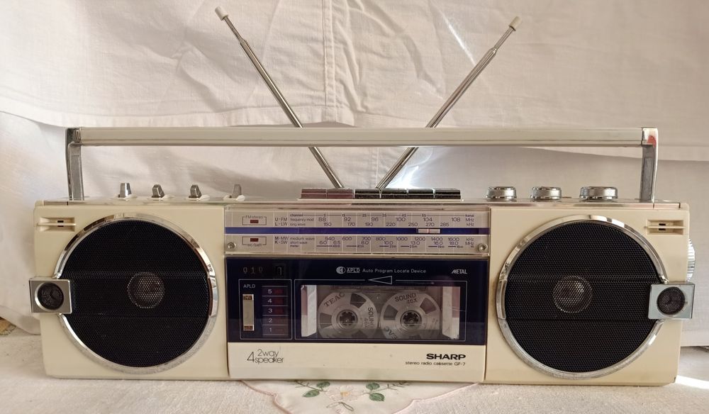 Кассетаня магнитола SHARP GF-7H Japan Винтаж в коллекцию