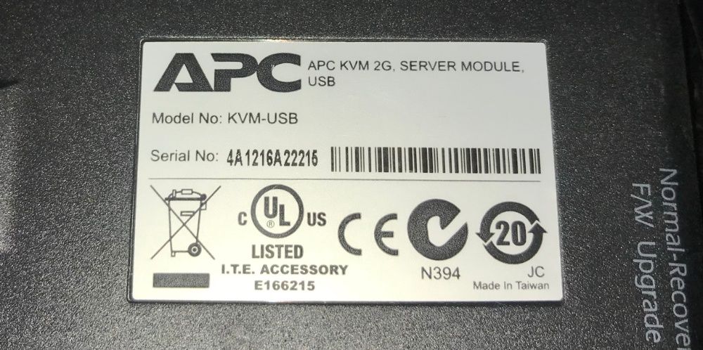 КВМ IP KVM APC KVM2132P 32 порта