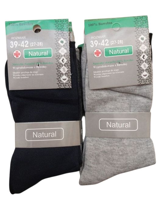 Skarpety męskie bawełniane 10 par