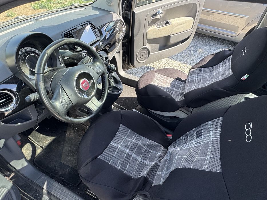 FIAT 500 1.2 8V (Najlepszy silnik!) | 153 tys. km | Panorama | Klima | Chromy | Zadbany