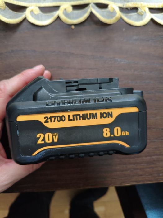 Bateria DeWalt 8ah ogniwa Samsung 40t
