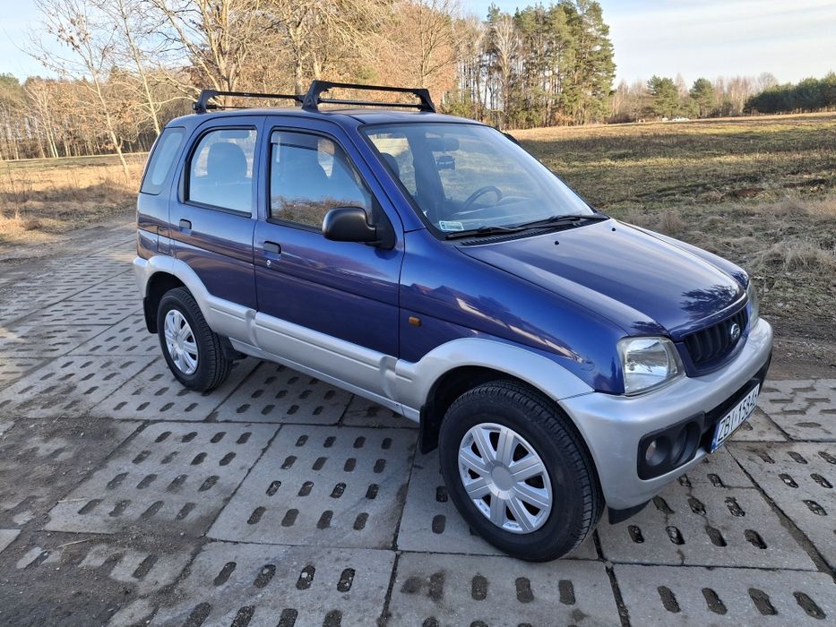 Daihatsu Terios 1.3benzyna +LPG*4×4*nowa butla* opłaty na rok*hak*