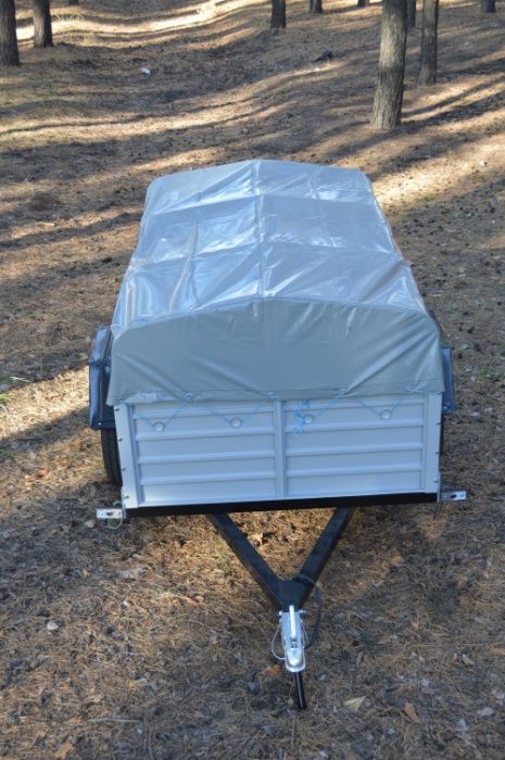 Одноосний Прицеп в наявності оцинкований борт 2200мм. Авто причеп