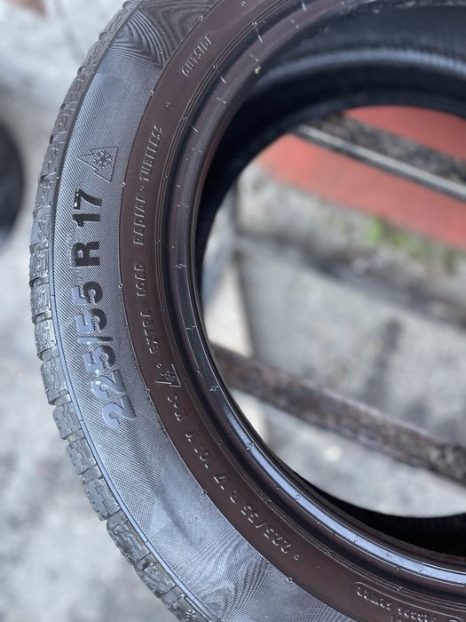 Б/у шини 225/55/17 Continental