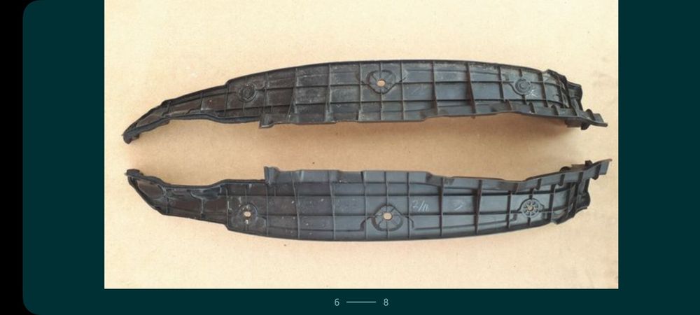 Прадам уплотнители крыла левого и правого на LEXUS GX 460 с 2009 года.