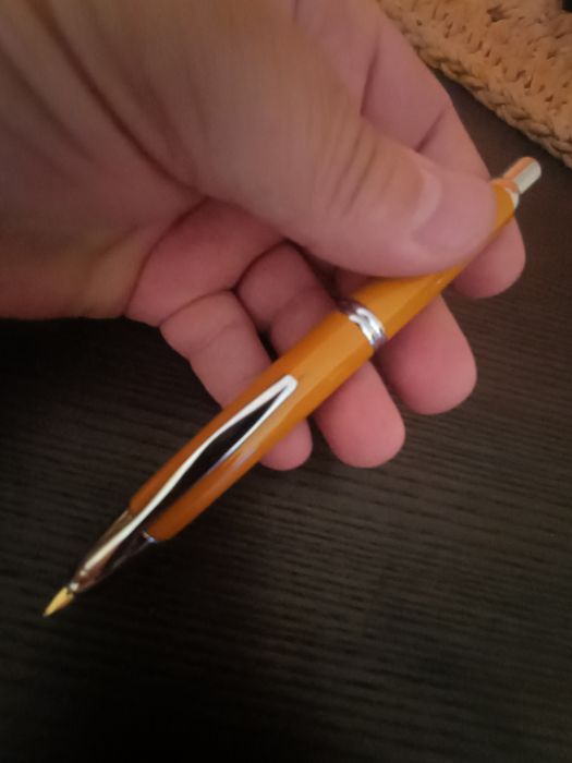Caneta Pilot capless aparo cor laranja
