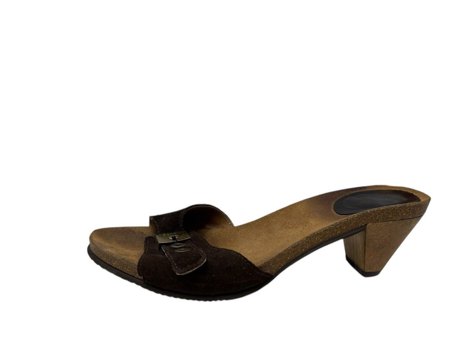 Klapki skorzane School rozmiar 40