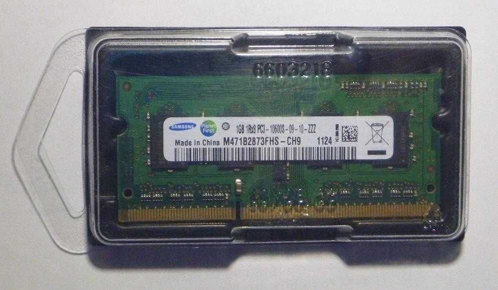 Модуль памяти 1Gb DDR3 Samsung.