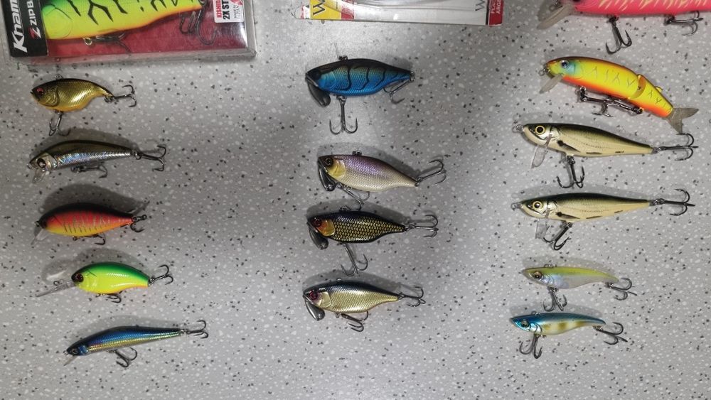 Воблери нові та вживані.