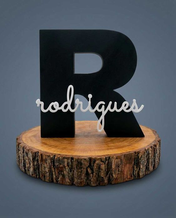 Caixa Letras Personalizada 3D – Nome em Destaque