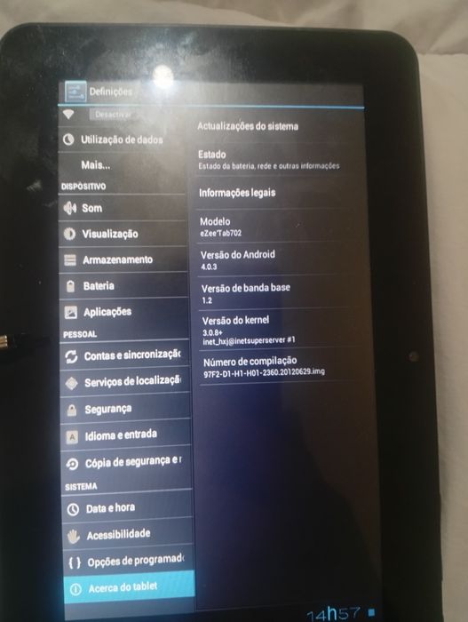 Tablet EZEETAB702 - 7"STOREX