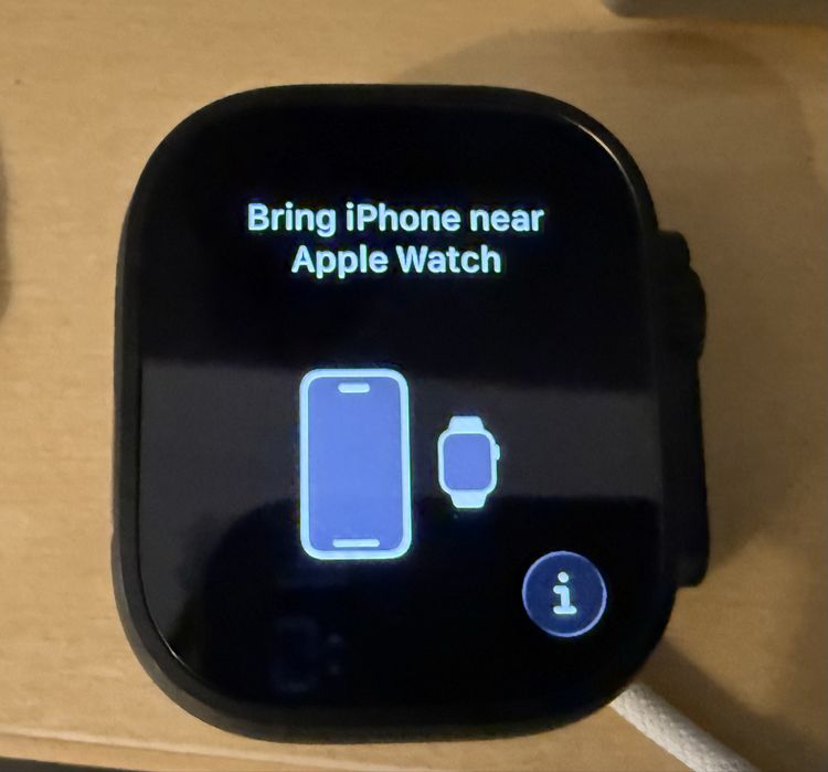 Apple Watch Ultra 3 Black Titanium Milanese Loop