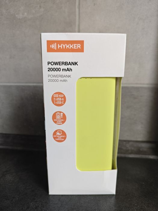 Powerbank 20000 mAh Hykker