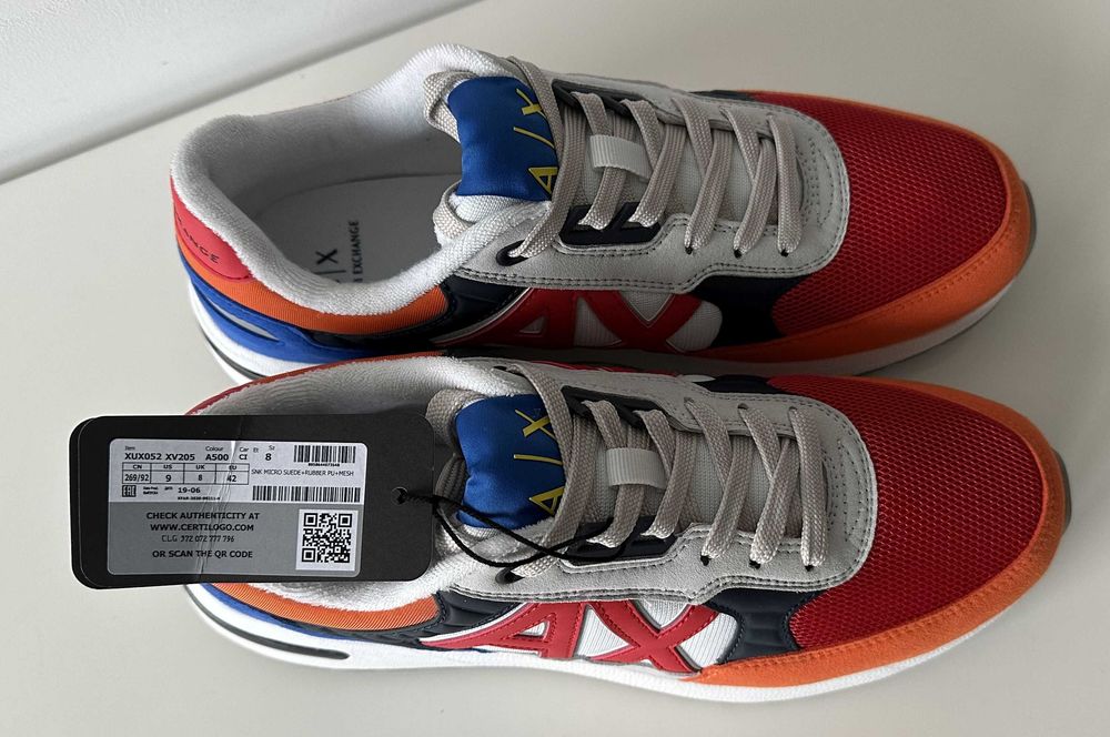 ARMANI EXCHANGE buty sportowe rozmiar 42