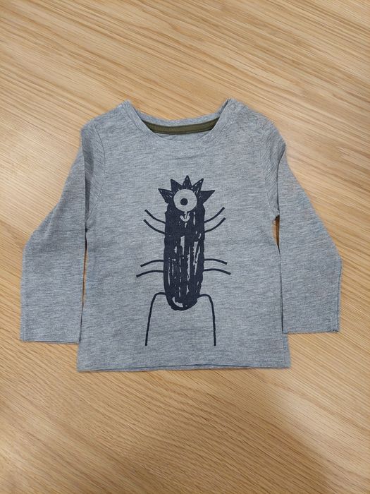 T-shirts de manga comprida bebé 6-9meses