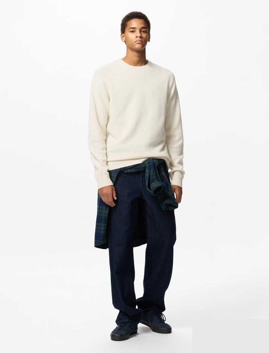 вовняний светр,джемпер шерсть Uniqlo m