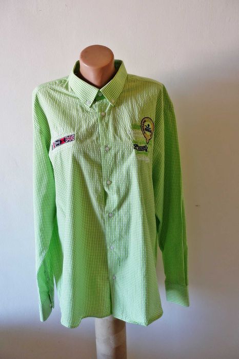 Koszula męska kolorowa rozmiar 3XL.