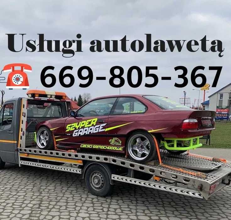 Laweta i pomoc drogowa 24h Rzeszów – holowanie, transport