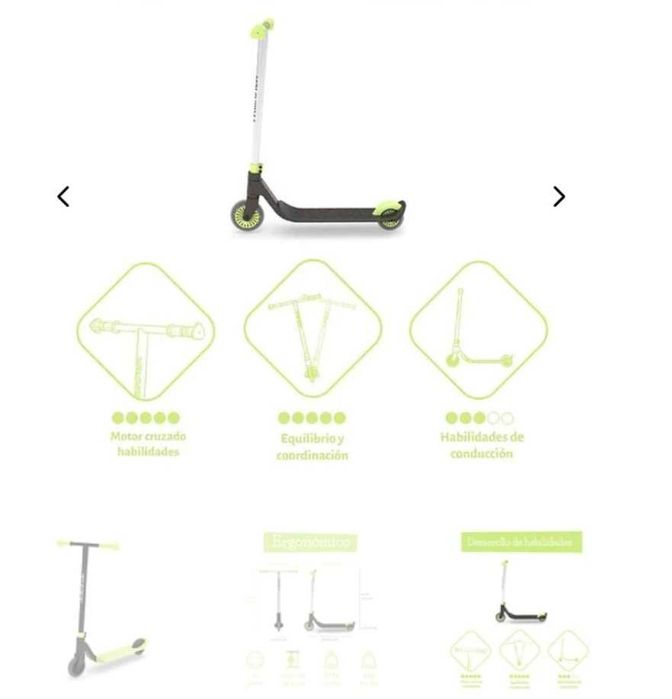 дитячий самокат 2 колісний Chillafish