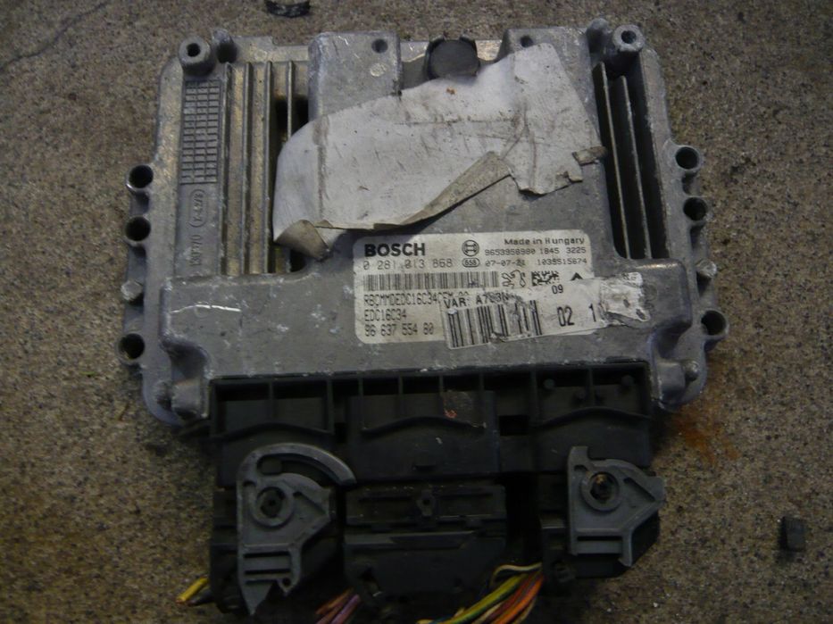 Komputer Sterownik Silnika 9663755480 Peugeot 207