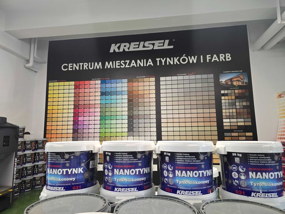 KREISEL NANOTYNK Tynk silikonowy Silikon Protect 031 25kg Promocja !!!