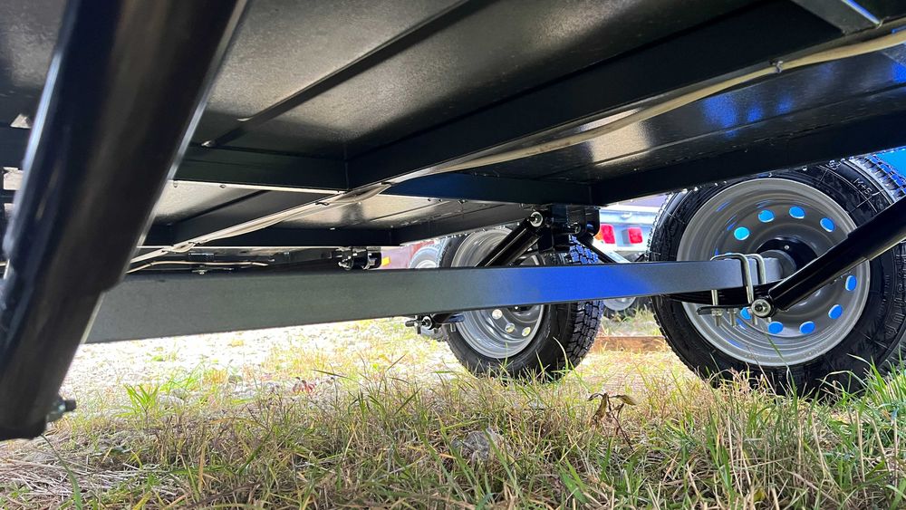 Причіп легковий двохосний (категорія В) 2,5 х 1,25 м борт 40см метал