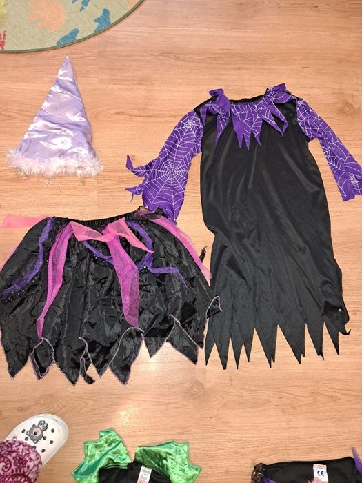 Карнавальний костюм на Хеллоувін,  відьмочка