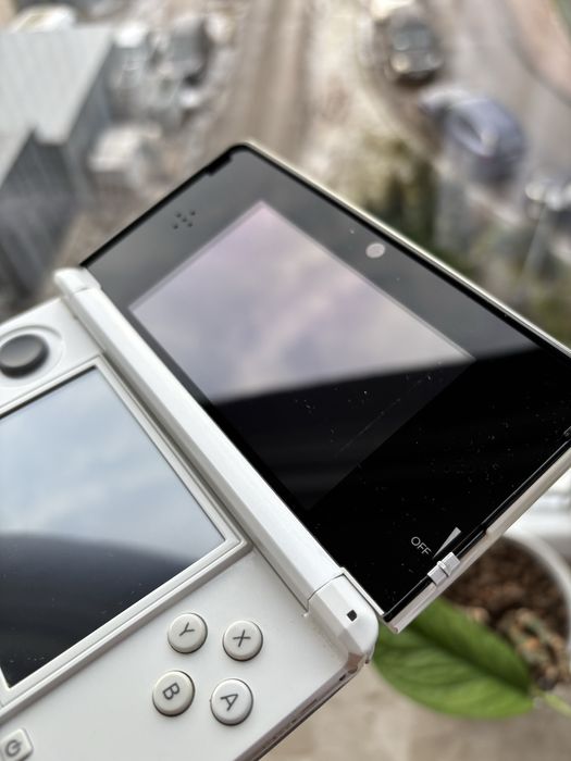 Nintendo 3DS White (EU/PAL) – KOMPLET, pudełko, papiery