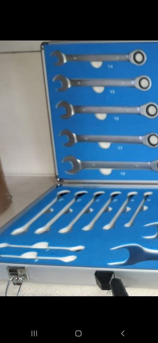 H8Q-KRAFT Germany 22PCS 0Набір ручкових ключів з тріщотками