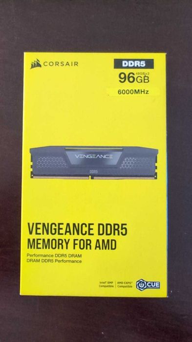 [Novo/Selado] RAM Corsair Vengeance 96GB (2x48GB) DDR5 6000MHz (Entrega Imediata)