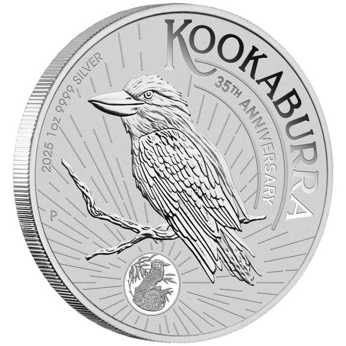 Kookaburra 35° Aniversário  1oz Low Mintage