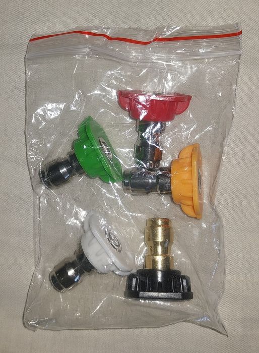 Pistola De Lavagem De Alta Pressão, Nova, 3000PSI + Kit De 5 Bicos