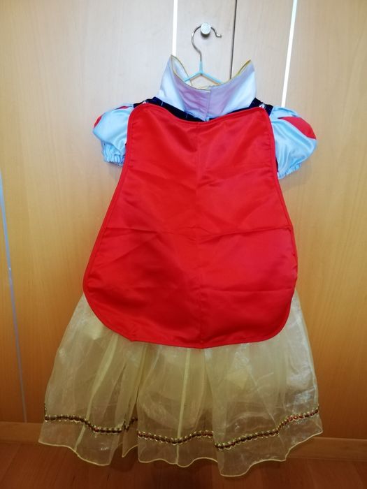 Fato carnaval Branca de Neve