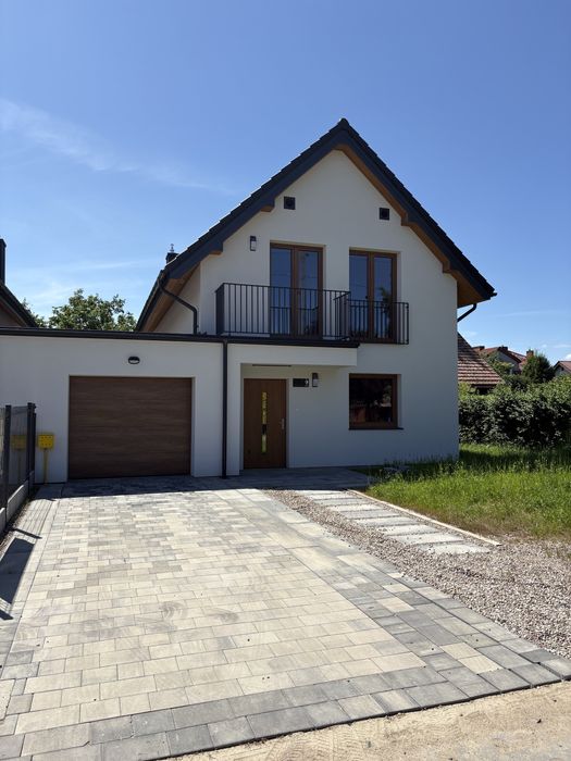 Dom 167m2 z garażem, nowy 2026, wysoki standard, stan deweloperski