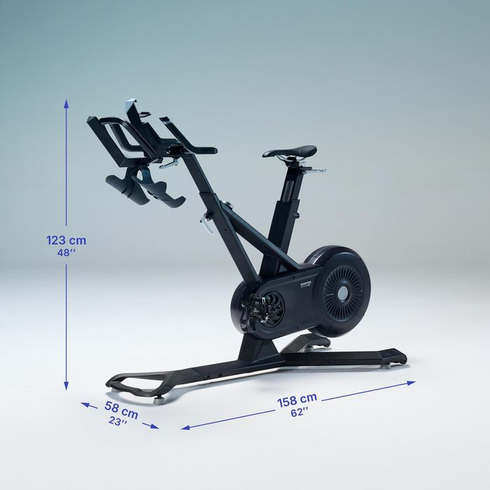 Bicicleta Estática Ultrassilenciosa Conexão Zwift Cardio Training