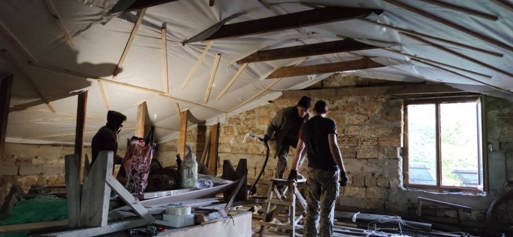 Утеплення стін будинків від 350грн.1м2 піноизолом(рідкий пінопласт)