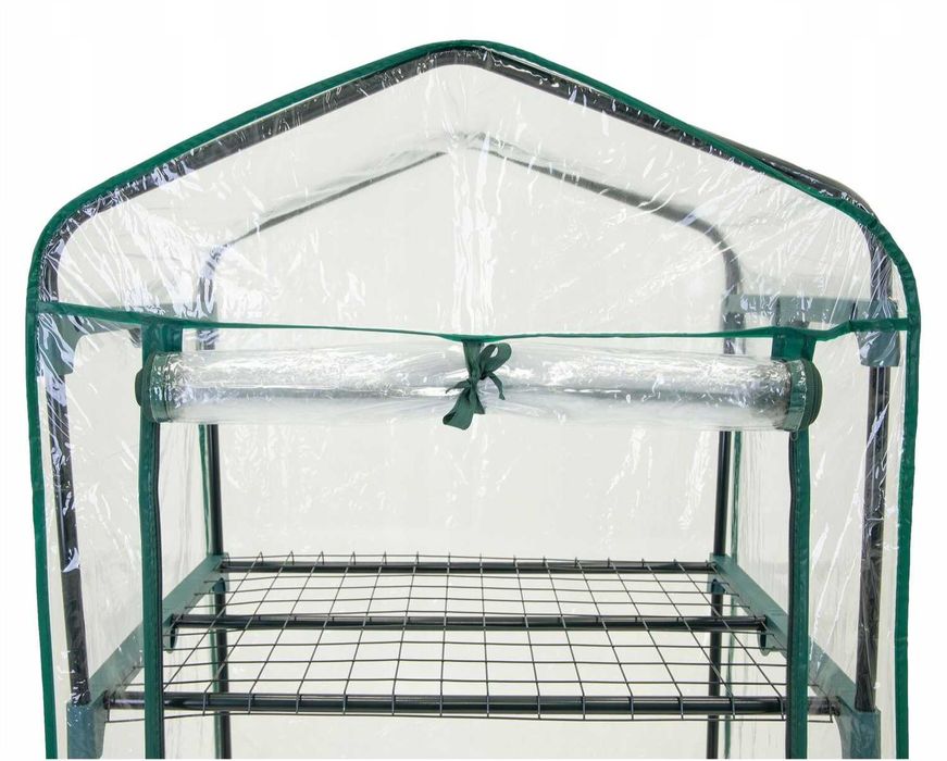 Mini SZKLARNIA balkonowa ogrodowa do uprawy ROŚLIN TUNEL FOLIOWY