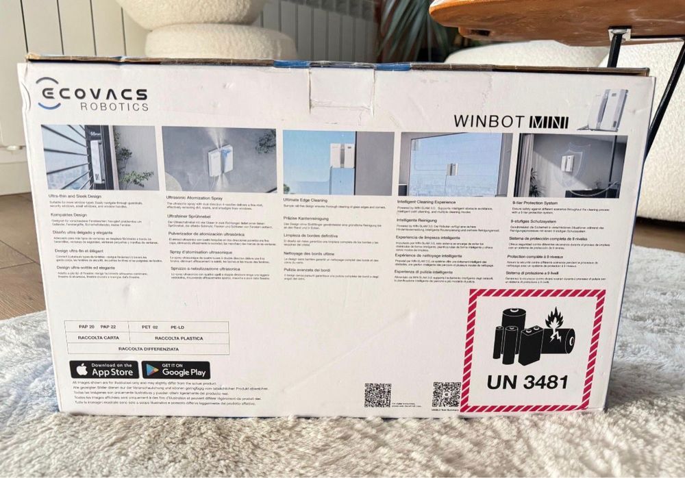 Robot do mycia okien Ecovacs Winbot Mini
