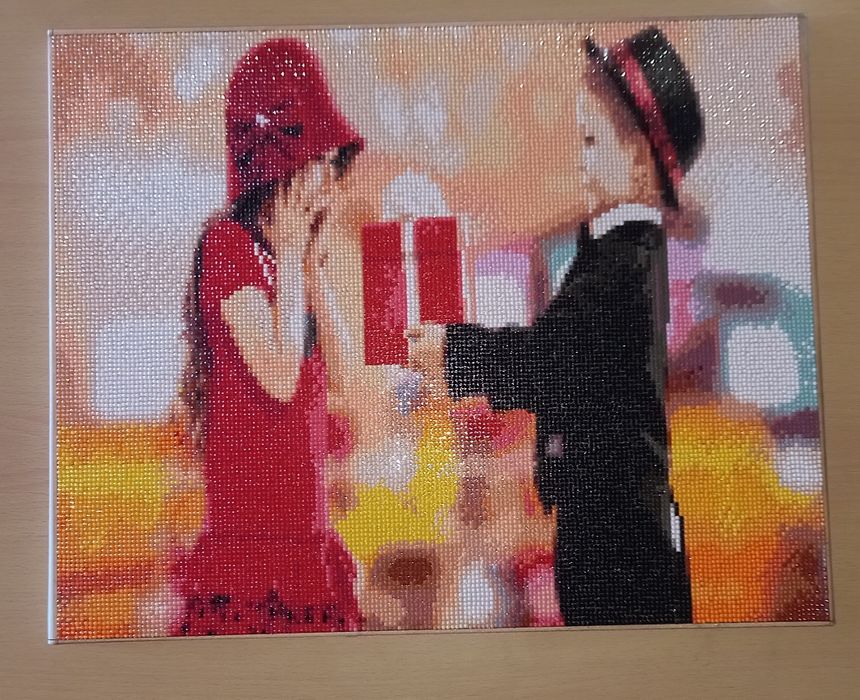 Готовая алмазная картина