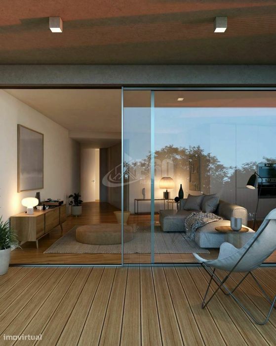 T3 Com Terraço São Felix Da Marinha A 150M Do Mar