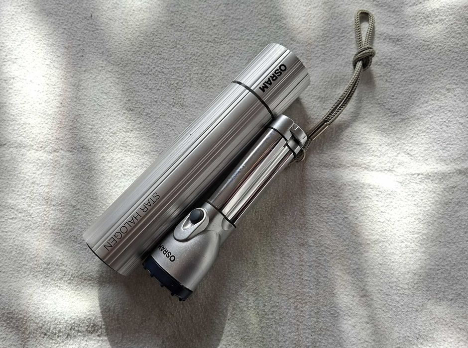 Duas pequenas Lanternas OSRAM, vintage