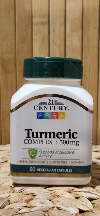 Turmeric Complex, 500 mg, 60 kapsułek wegetariańskich