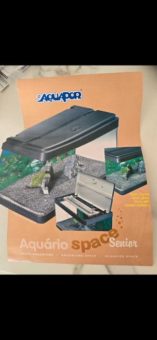 Aquario vidro redondo novo nunca utilizado