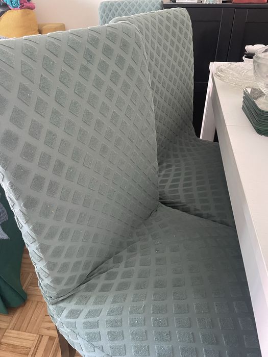 Seis Cadeiras Ikea com capas