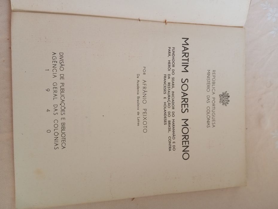 Afrânio Peixoto - Martim Soares Moreno