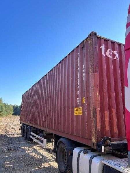 Kontener morski magazynowy 40 DV/HC 12 metrowy, używany