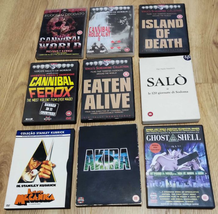 DVD e BLU-RAY - Vários títulos, filmes e música